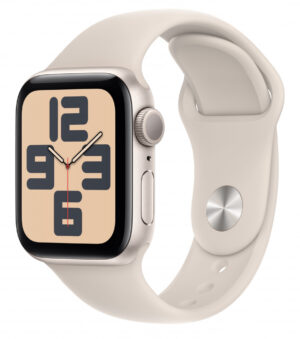 Apple Watch SE OLED 40 mm Digitaal 324 x 394 Pixels Touchscreen Beige Wifi GPS