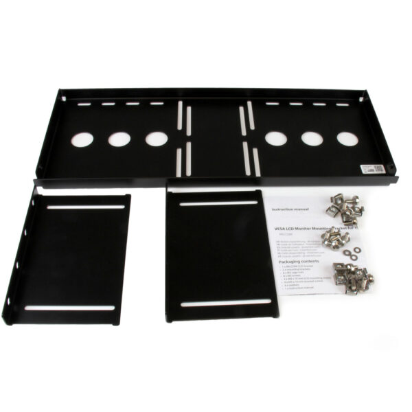 StarTech.com Universele VESA LCD Monitor Montagebeugel voor 19 inch Serverrack of Serverkast - Afbeelding 7
