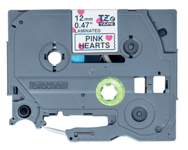 Brother TZE-MPPH31 labelprinter-tape Zwart op roze - Afbeelding 2