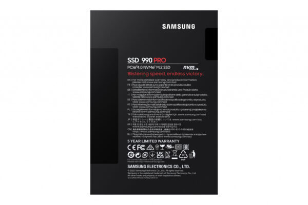 Samsung 990 PRO 4 TB M.2 PCI Express 4.0 NVMe V-NAND MLC - Afbeelding 6