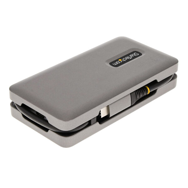 StarTech.com USB-C Multiport Adapter, 4K 60Hz HDMI/DP, 3-Port USB Hub, 100W Power Delivery Pass-Through, GbE, Travel Docking Sta - Afbeelding 4