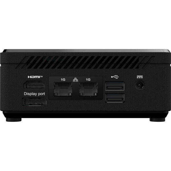 MSI Cubi N ADL S-098EU Intel® N N200 4 GB DDR4-SDRAM 128 GB SSD Windows 11 Pro Mini PC Zwart - Afbeelding 3