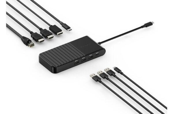 Kensington UH1500P Bedraad USB 3.2 Gen 2 (3.1 Gen 2) Type-C Zwart - Afbeelding 6