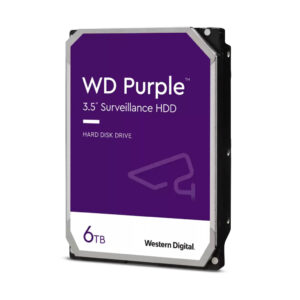 Western Digital Purple interne harde schijf 6 TB 5400 RPM 256 MB 3.5" SATA III