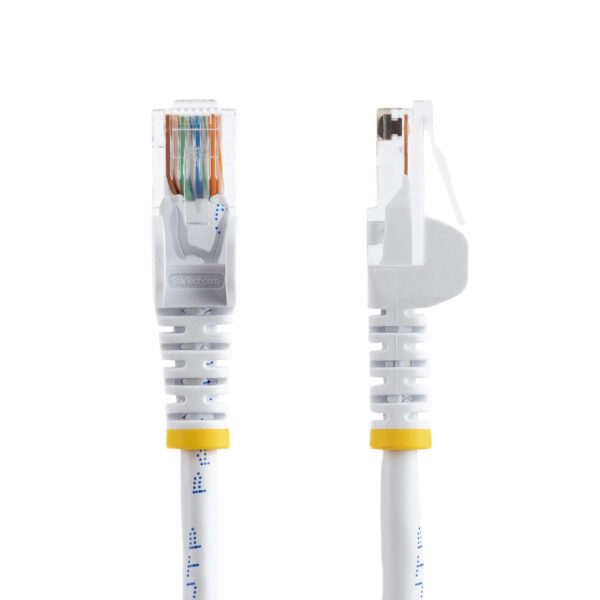 StarTech.com Cat5e Ethernet netwerkkabel met snagless RJ45 connectors UTP kabel 10m wit - Afbeelding 2