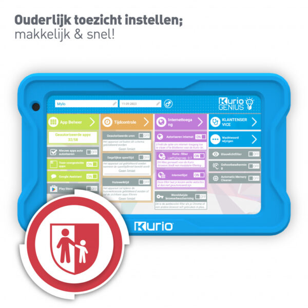 Kurio Tab Premium 32 GB Wifi Blauw - Afbeelding 27