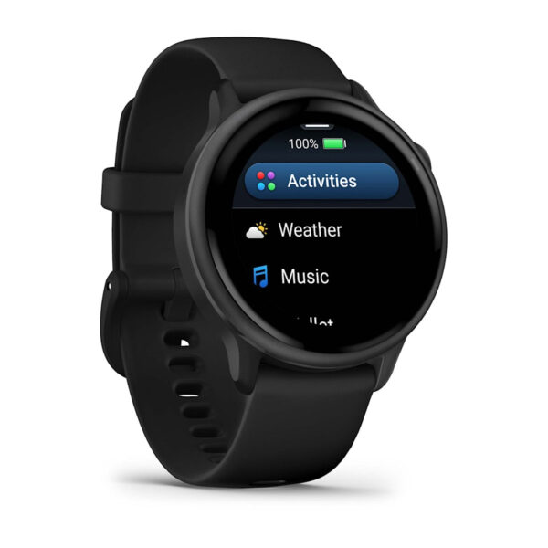 Garmin vívoactive 6 3,05 cm (1.2") AMOLED 42 mm Digitaal 390 x 390 Pixels Touchscreen Zwart Wifi GPS - Afbeelding 3