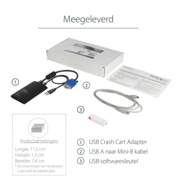 StarTech.com USB Crash Cart adapter met bestandsoverdracht & video-opname - Afbeelding 14