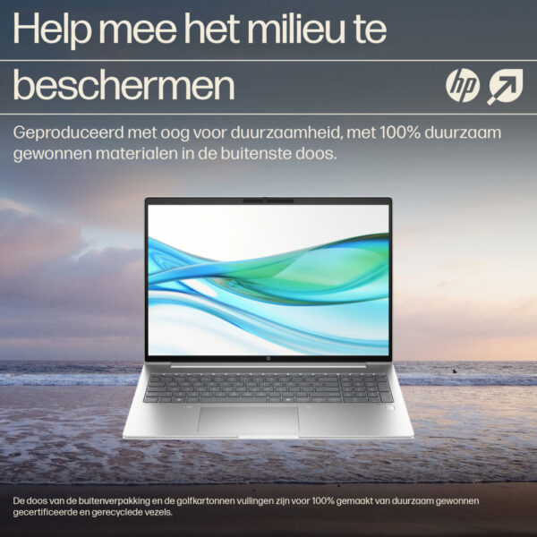 HP ProBook 460 G11 Intel Core Ultra 7 155U Laptop 40,6 cm (16") WUXGA 16 GB DDR5-SDRAM 512 GB SSD Wi-Fi 6E (802.11ax) Windows 11 - Afbeelding 9