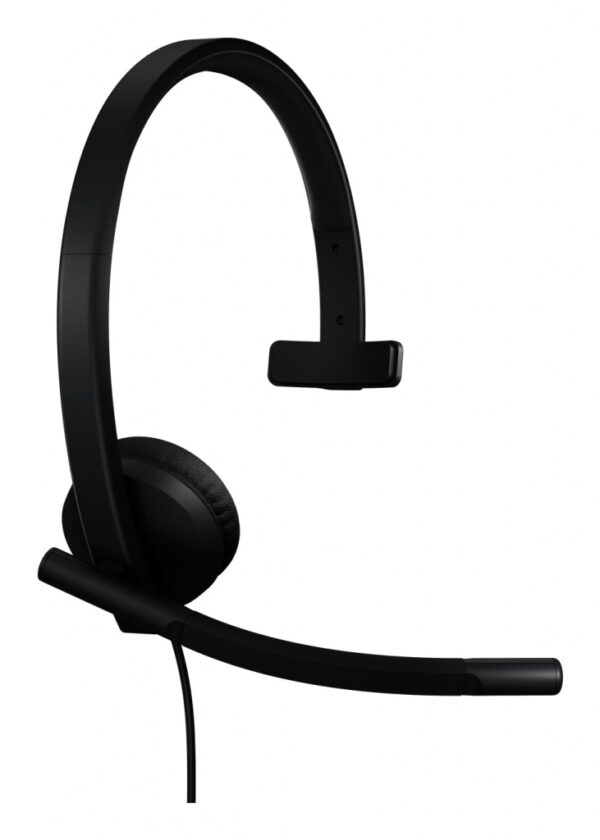 Logitech H570e Headset Bedraad Hoofdband Kantoor/callcenter USB Type-C Zwart - Afbeelding 2