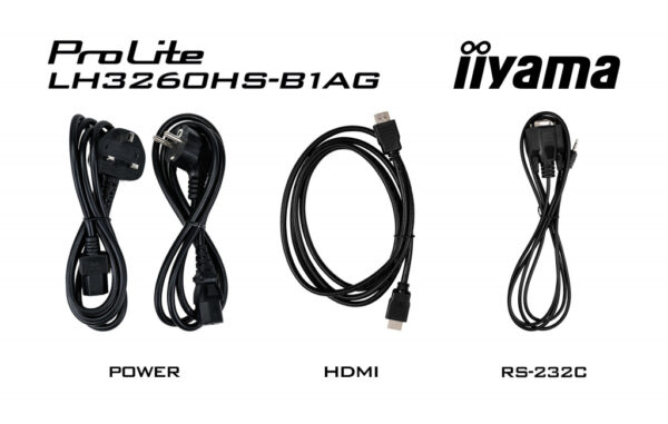 iiyama LH3260HS-B1AG beeldkrant Digitaal A-kaart 80 cm (31.5") LED Wifi 500 cd/m² Full HD Zwart Type processor Android 11 24/7 - Afbeelding 4