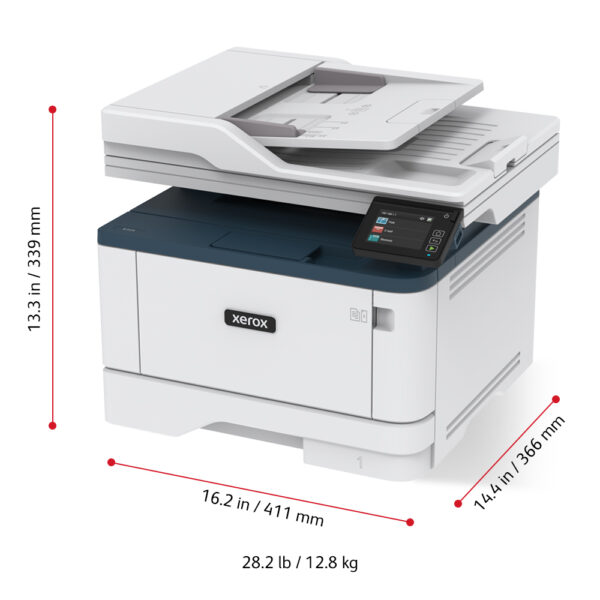 Xerox B305 A4 38 ppm draadloze dubbelzijdige printer PS3 PCL5e/6 2 laden totaal 350 vel - Afbeelding 10