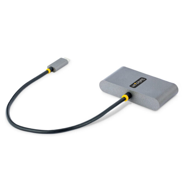 StarTech.com 4-Port USB-C Hub met 100W Power Delivery Pass-Through, 2x USB-A + 2x USB-C, 5Gbps, 30cm Kabel, Compacte Laptop/Desk - Afbeelding 2