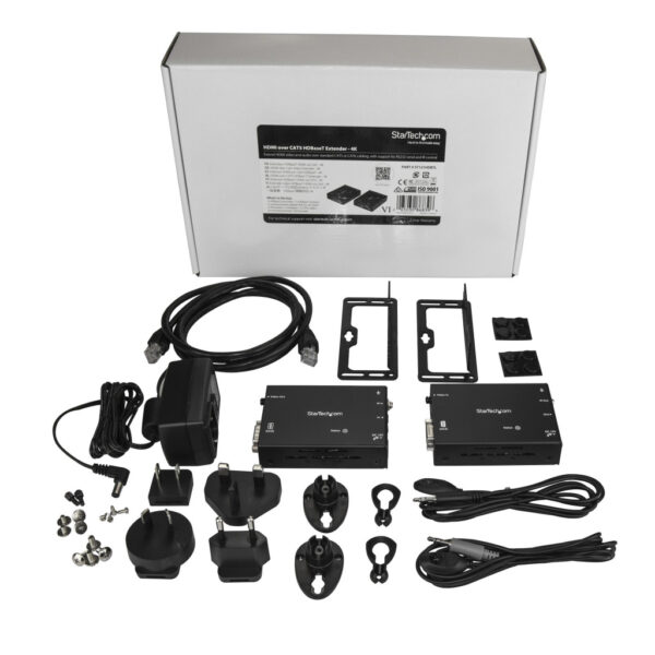 StarTech.com HDMI over CAT5/6 Extender met IR en Serial, HDBaseT Extender, HDMI over CAT6, HDMI Extender, IR Extender, HDMI Boos - Afbeelding 4