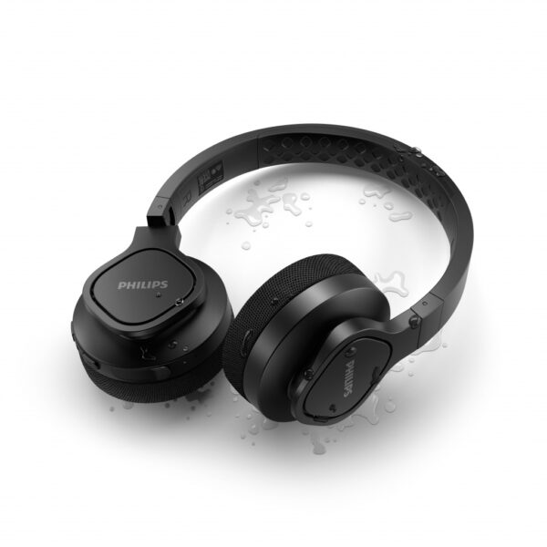 Philips TAA4216BK/00 hoofdtelefoon/headset Bedraad en draadloos Hoofdband Oproepen/muziek USB Type-C Bluetooth Zwart - Afbeelding 2