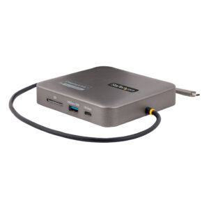 StarTech.com USB-C Multiport Adapter, Dual HDMI Video, 4K 60Hz, 2-Port USB-A/USB-C 10Gbps Hub, 100W PD, GbE, 56cm Kabel, Travel