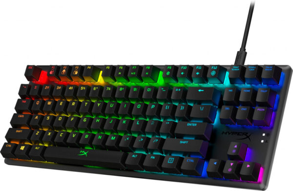 HyperX Alloy Origins Core - mechanisch gamingtoetsenbord - HX Blue (US-indeling) - Afbeelding 2
