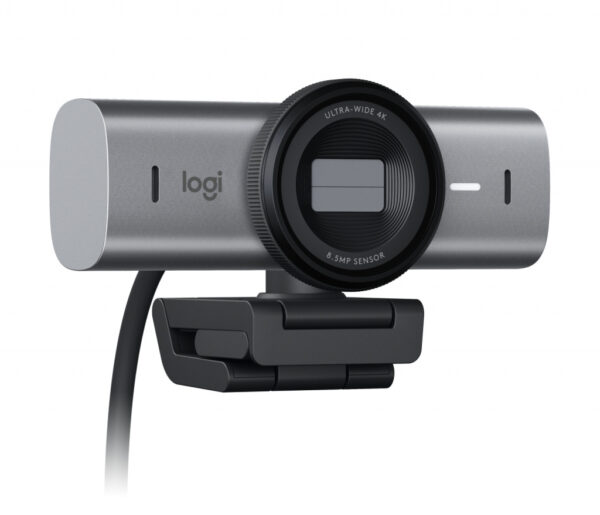 Logitech 960-001530 webcam 8,5 MP 4096 x 2160 Pixels USB 3.2 Gen 1 (3.1 Gen 1) Aluminium, Zwart - Afbeelding 6