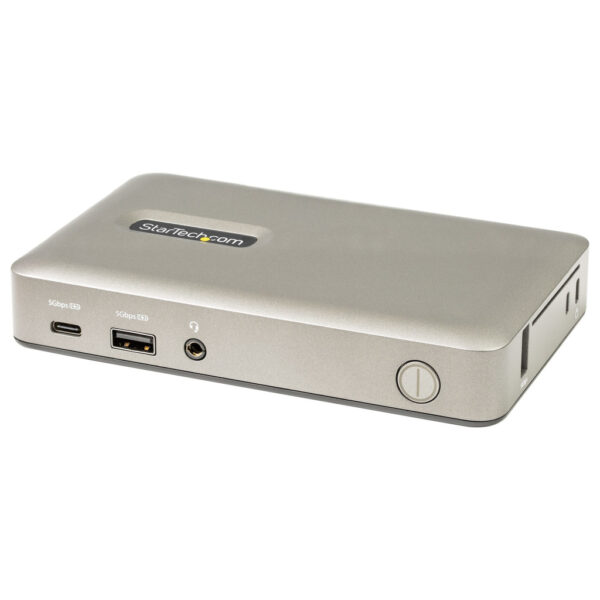 StarTech.com USB C Dock, USB-C naar DisplayPort 4K 30Hz of VGA, 65W USB Power Delivery Lader, 4 Port USB 3.1 Gen 1 Hub, Universe