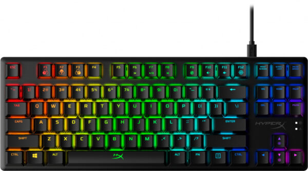 HyperX Alloy Origins Core - mechanisch gamingtoetsenbord - HX Blue (US-indeling)