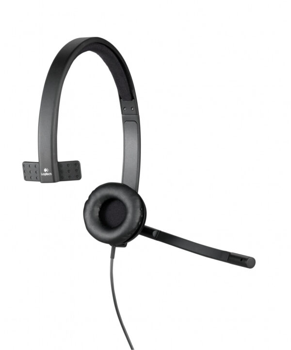 Logitech 981-000571 hoofdtelefoon/headset Bedraad Hoofdband Kantoor/callcenter USB Type-A Zwart - Afbeelding 3
