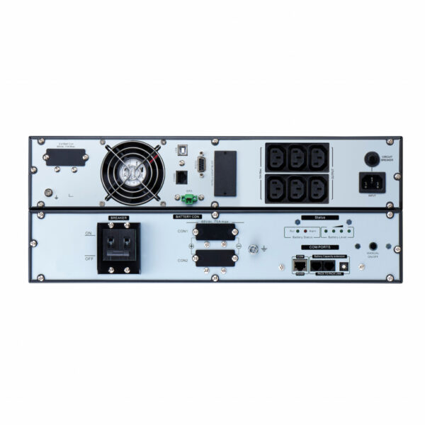APC Easy-UPS On-Line SRVL1KRILRK Noodstroomvoeding - Li-ion, 6x C13, Rack/tower convertible, extendable runtime, 1000VA - Afbeelding 3