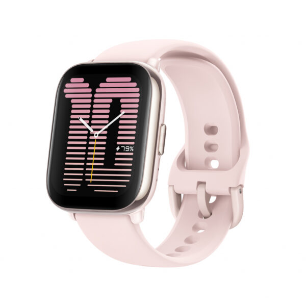 Amazfit Active 4,45 cm (1.75") AMOLED Digitaal 390 x 450 Pixels Touchscreen Roze GPS - Afbeelding 2