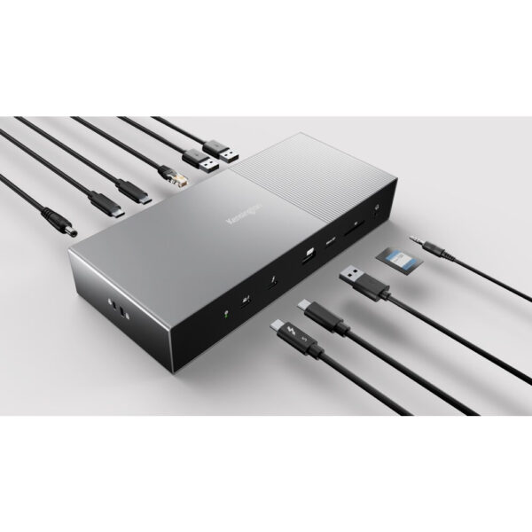 Kensington Zubehör Notebook Bedraad Thunderbolt 5 Zwart, Grijs - Afbeelding 8