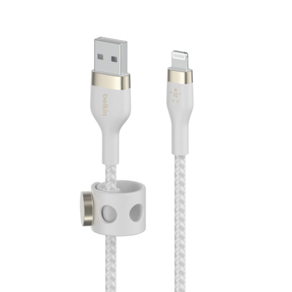 Belkin CAA010BT2MWH Lightning-kabel 2 m Wit - Afbeelding 2