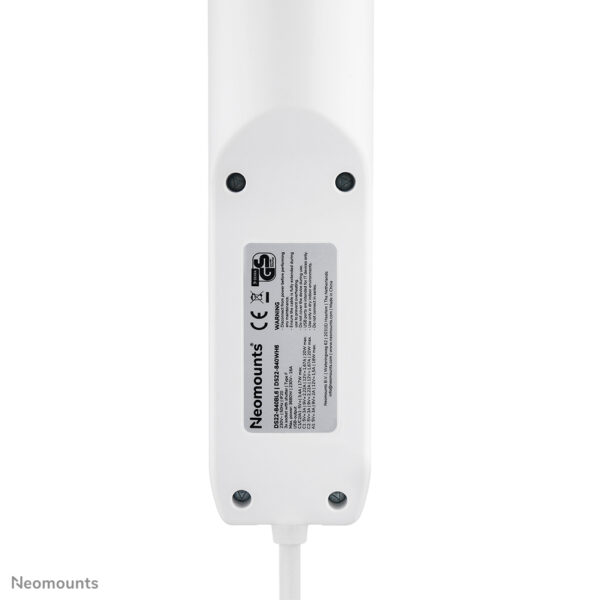 Neomounts DS22-840WH6 Bureaucontactdoos met klem en USB-C en USB-A poorten - snelladen - Afbeelding 10