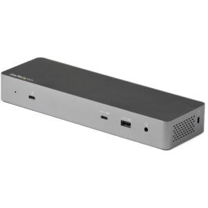 StarTech.com Thunderbolt 3 Dock met USB-C Host Compatibiliteit - Dual 4K 60Hz DisplayPort 1.4 en Dual HDMI 2.0 - Single 8K - TB3
