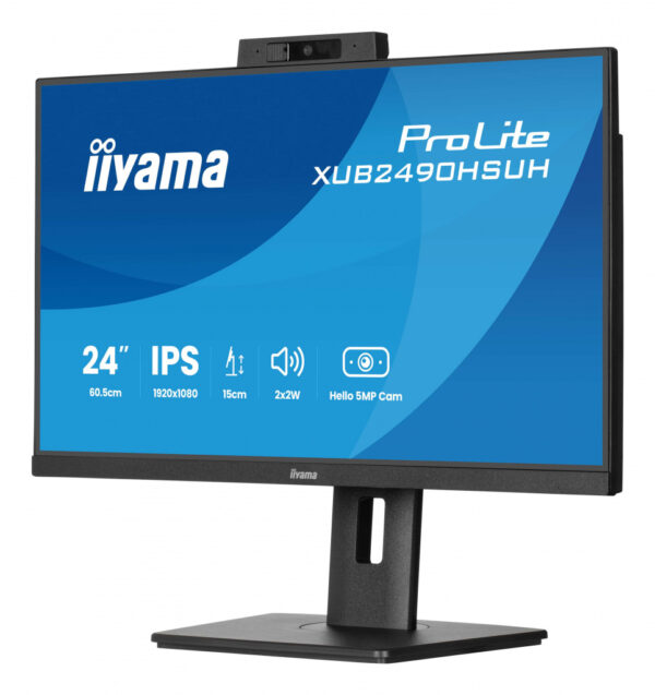 iiyama XUB2490HSUH-B2 computer monitor 60,5 cm (23.8") 1920 x 1080 Pixels Full HD LED Zwart - Afbeelding 3