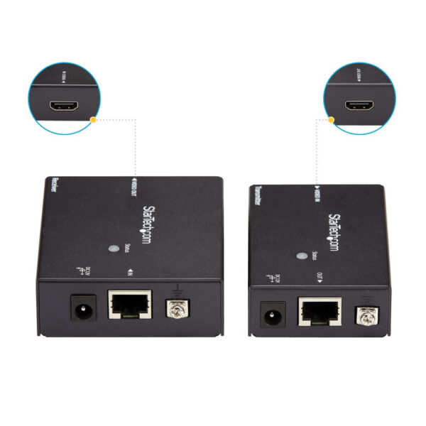 StarTech.com HDMI over CAT5 HDBaseT Extender Power over Cable Ultra HD 4K - Afbeelding 5