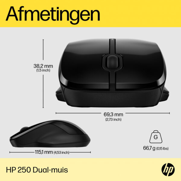 HP 250 Dual-muis - Afbeelding 2