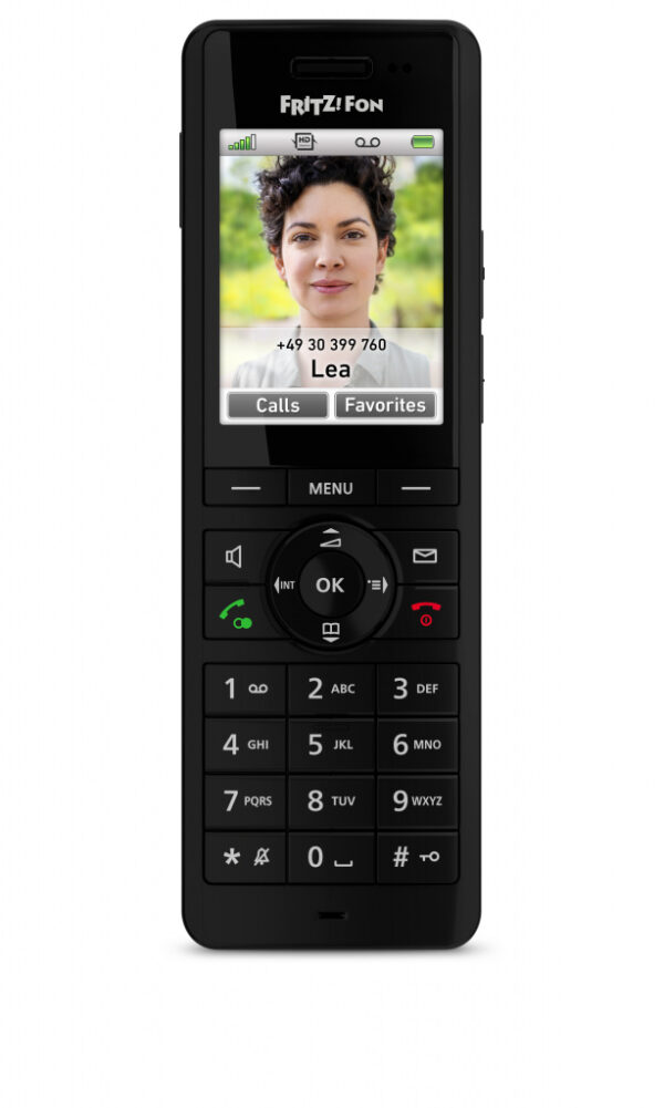 FRITZ!Fon X6 INT DECT-telefoon Nummerherkenning Zwart - Afbeelding 5