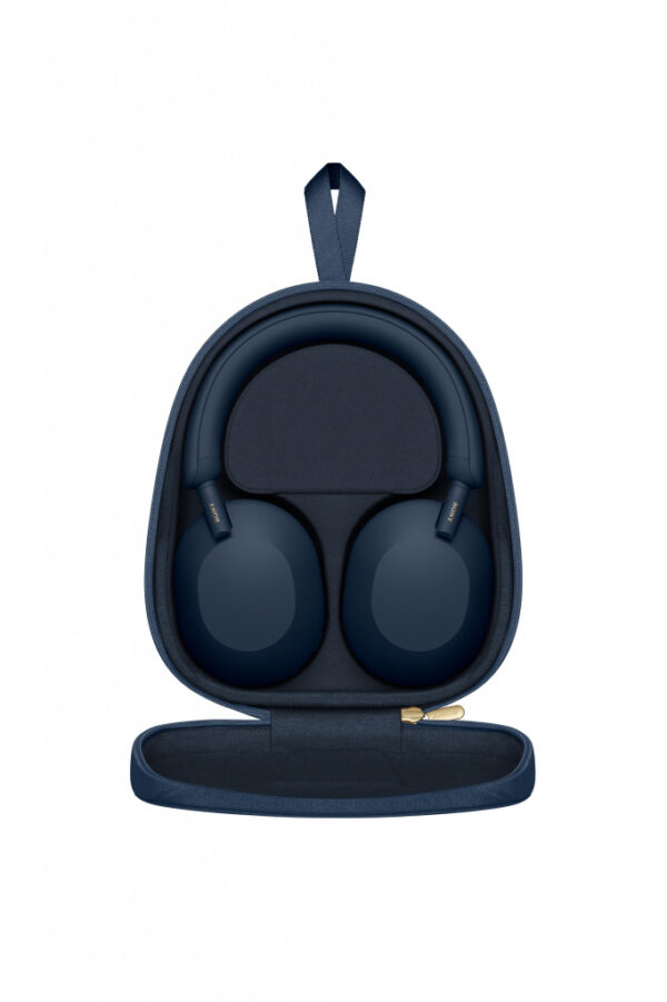 Sony WH-1000XM5 Headset Bedraad en draadloos Hoofdband Oproepen/muziek Bluetooth Blauw - Afbeelding 2