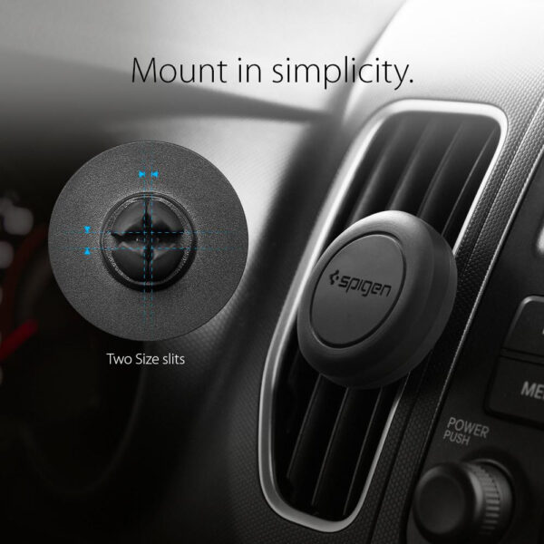 Spigen Car Mount Air Vent Magn Univ Bl - Afbeelding 3