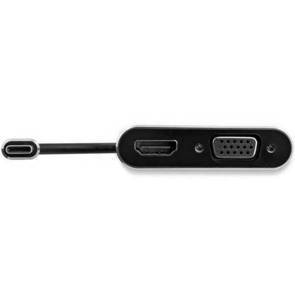 StarTech.com USB-C naar VGA en HDMI adapter 2-in-1 4K 30Hz space grijs - Afbeelding 4