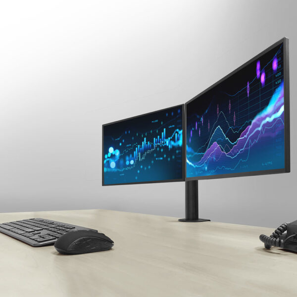 ACT Monitorarm 32" office solid pro, 2 schermen - Afbeelding 7