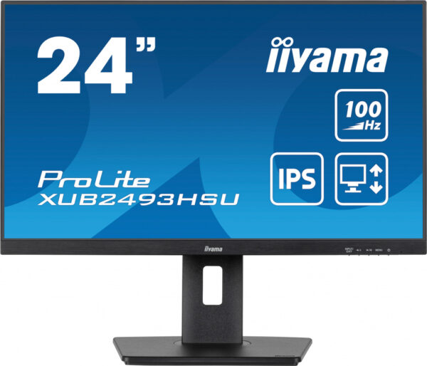 iiyama XUB2493HSU-B7 computer monitor 60,5 cm (23.8") 1920 x 1080 Pixels Full HD LED Zwart