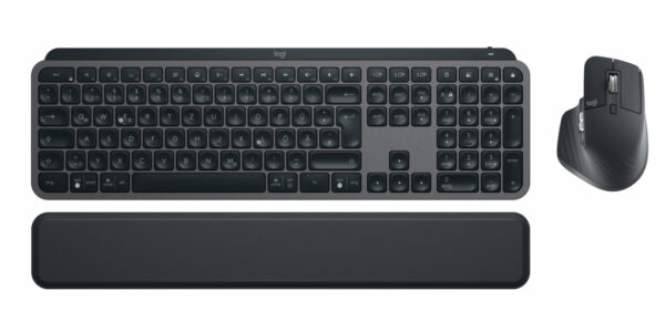 Logitech 920-010926 toetsenbord Inclusief muis Kantoor RF-draadloos + Bluetooth QWERTZ Duits Grafiet - Afbeelding 2