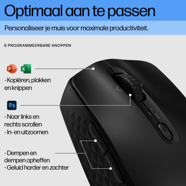 HP 425 programmeerbare Bluetooth-muis - Afbeelding 12