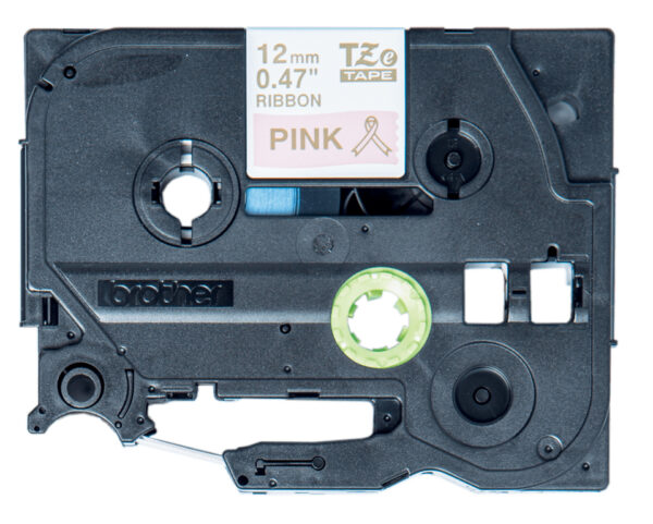 Brother TZE-RE34 labelprinter-tape Goud op roze - Afbeelding 2