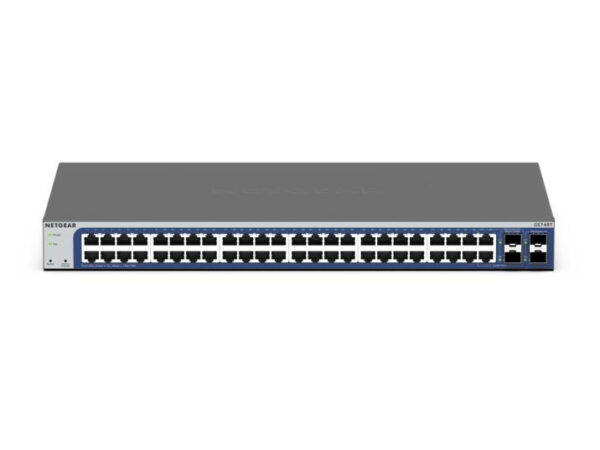 NETGEAR GS748Tv6 Managed L2/L3/L4 Gigabit Ethernet (10/100/1000) Zwart, Grijs - Afbeelding 3
