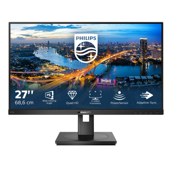 Philips B Line 275B1/00 LED display 68,6 cm (27") 2560 x 1440 Pixels 2K Ultra HD LCD Zwart - Afbeelding 5
