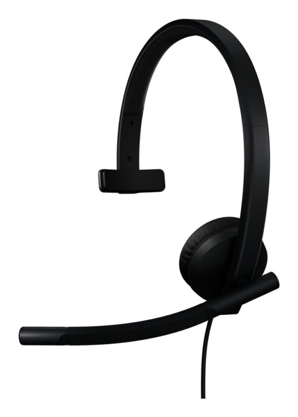 Logitech H570e Headset Bedraad Hoofdband Kantoor/callcenter USB Type-C Zwart