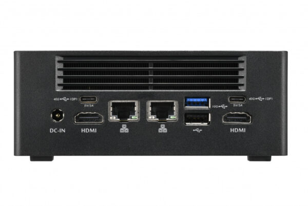 Shuttle Nano PC NA10H7, AMD Ryzen™ 7-8845HS APU, Radeon780M, 2xHDMI, 2xUSB-C 4.0(DP), 2x2.5Gbit LAN, incl. VESA, 24/7 permanent - Afbeelding 6