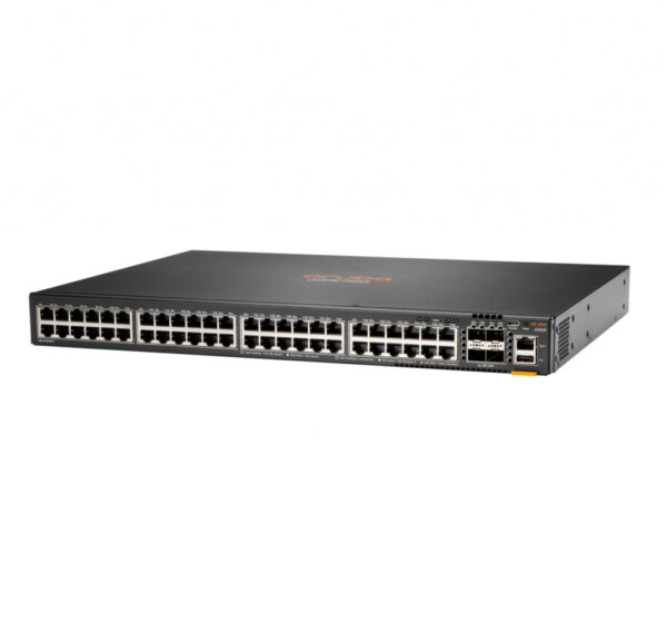 Hewlett Packard Enterprise Aruba CX 6200F 48G Class-4 PoE 4SFP 370W Managed L3 Gigabit Ethernet (10/100/1000) Power over Etherne