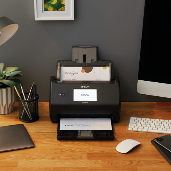 Epson WorkForce ES-580W, A4 automatische duplexscanner met Wi-Fi en gebruiksvriendelijk touchscreen - Afbeelding 18