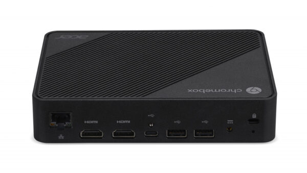 Acer Chromebox Mini CXM1 IN4832 Intel® Celeron® N4500 8 GB LPDDR4-SDRAM 32 GB eMMC ChromeOS Mini PC Zwart - Afbeelding 4